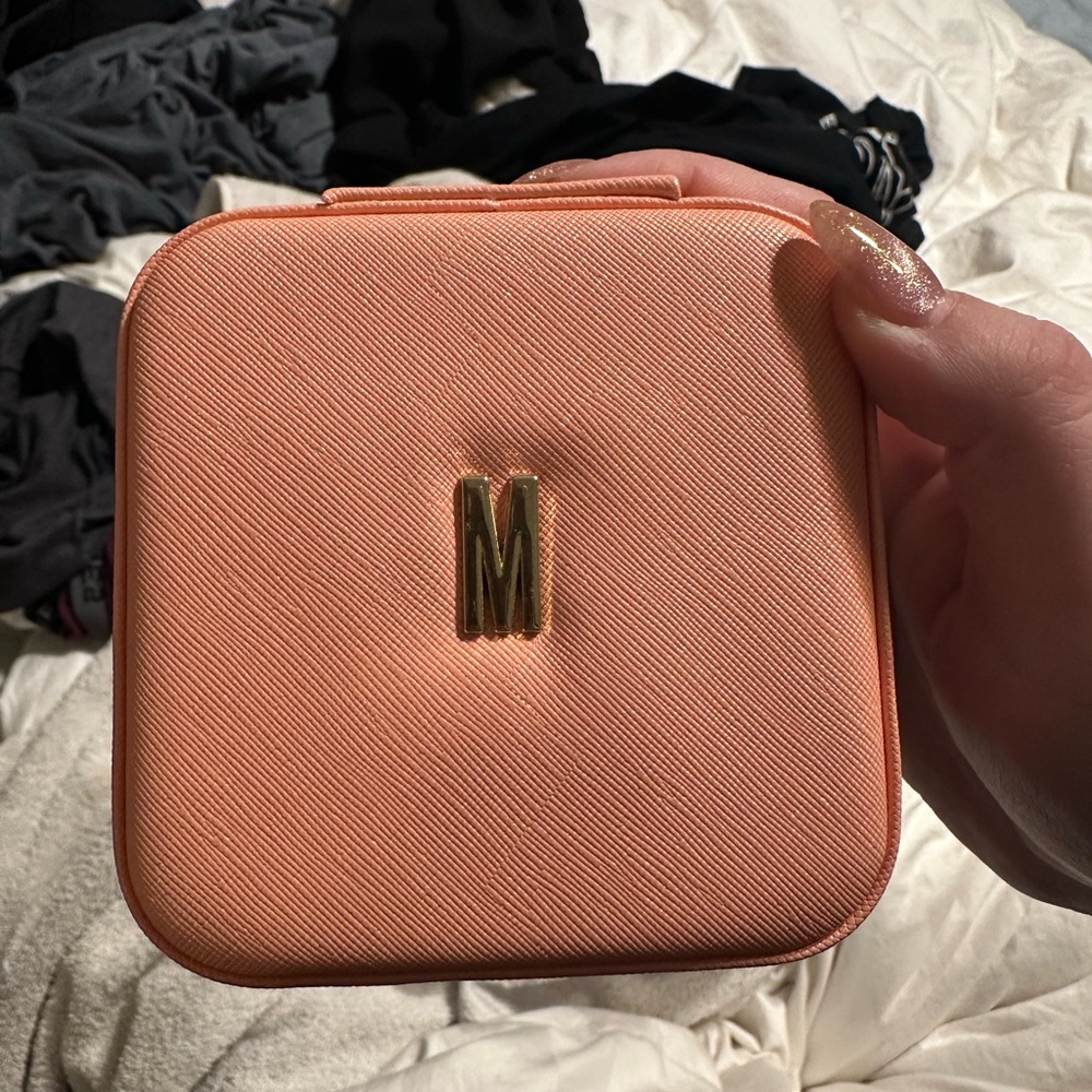 Monogrammed Jewlery Case